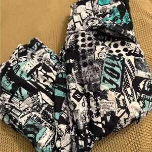 Comic Print Kids Leggings